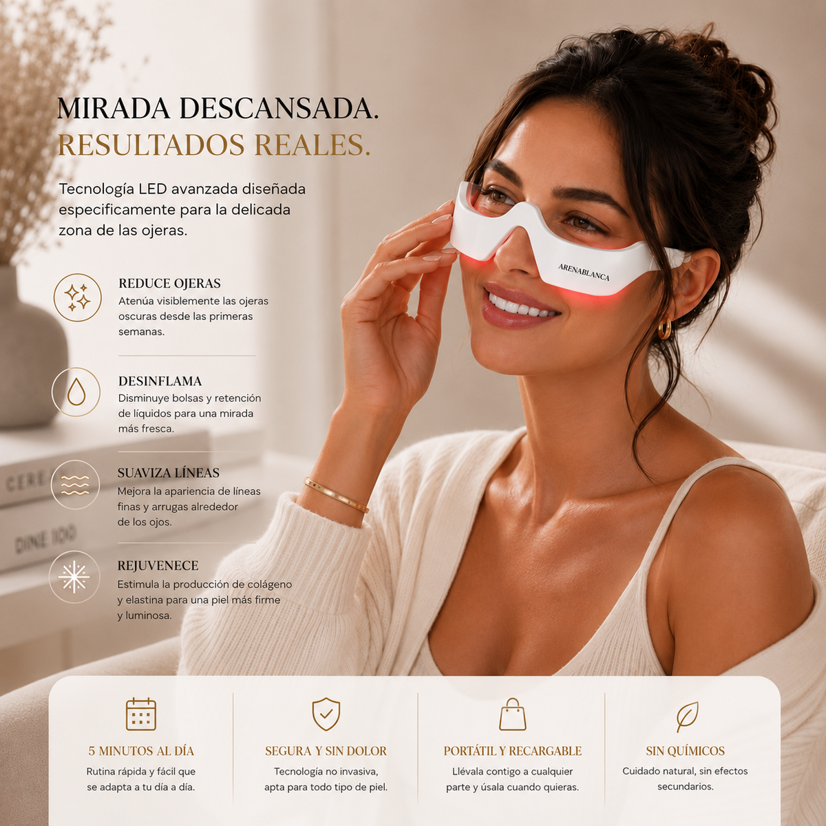 Gafas LED Rejuvenecedoras ARENABLANCA™