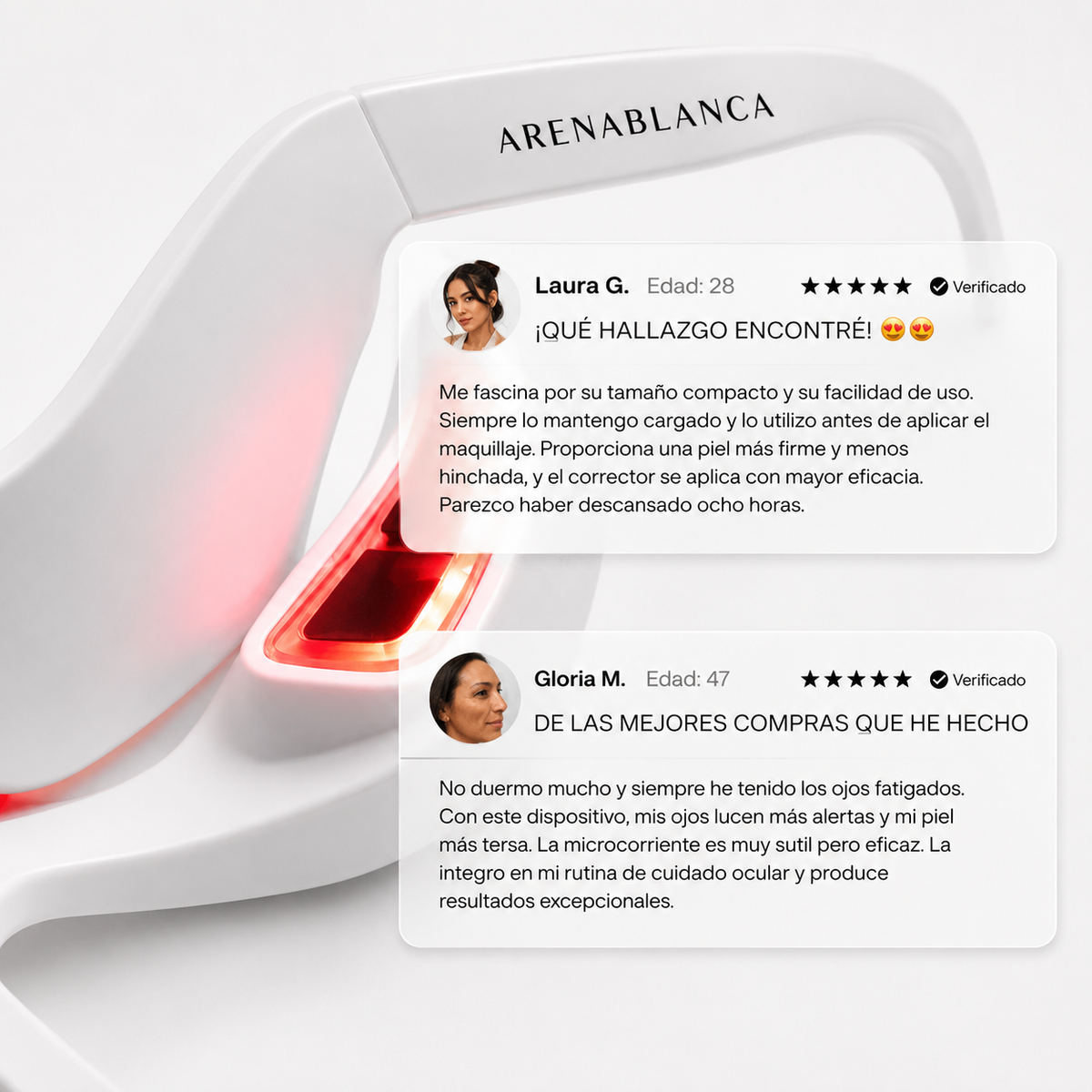 Gafas LED Rejuvenecedoras ARENABLANCA™