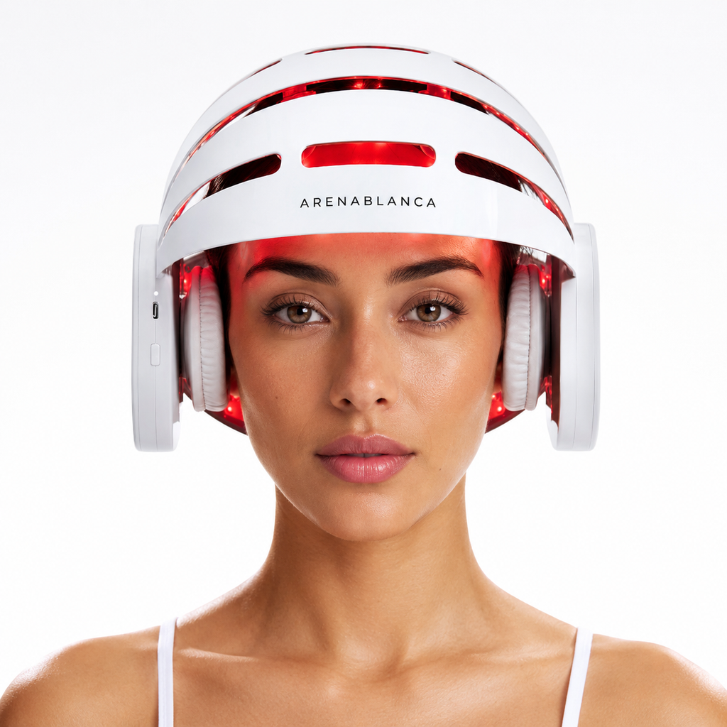 ARENABLANCA™ Casco LED para el Crecimiento del Cabello
