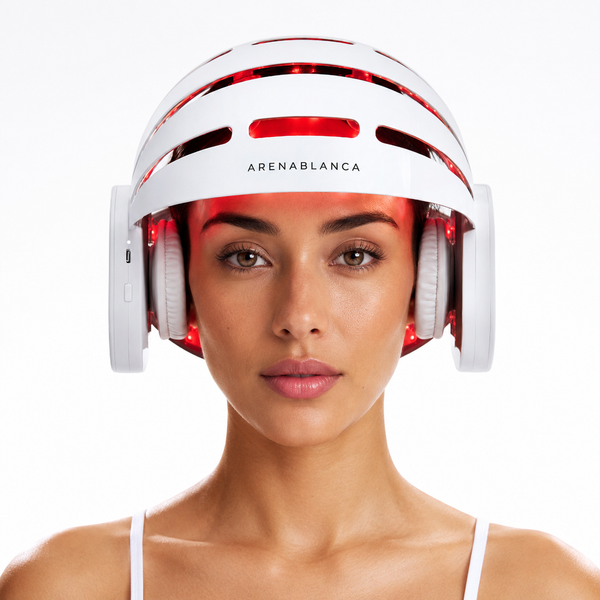 ARENABLANCA™ Casco LED para el Crecimiento del Cabello